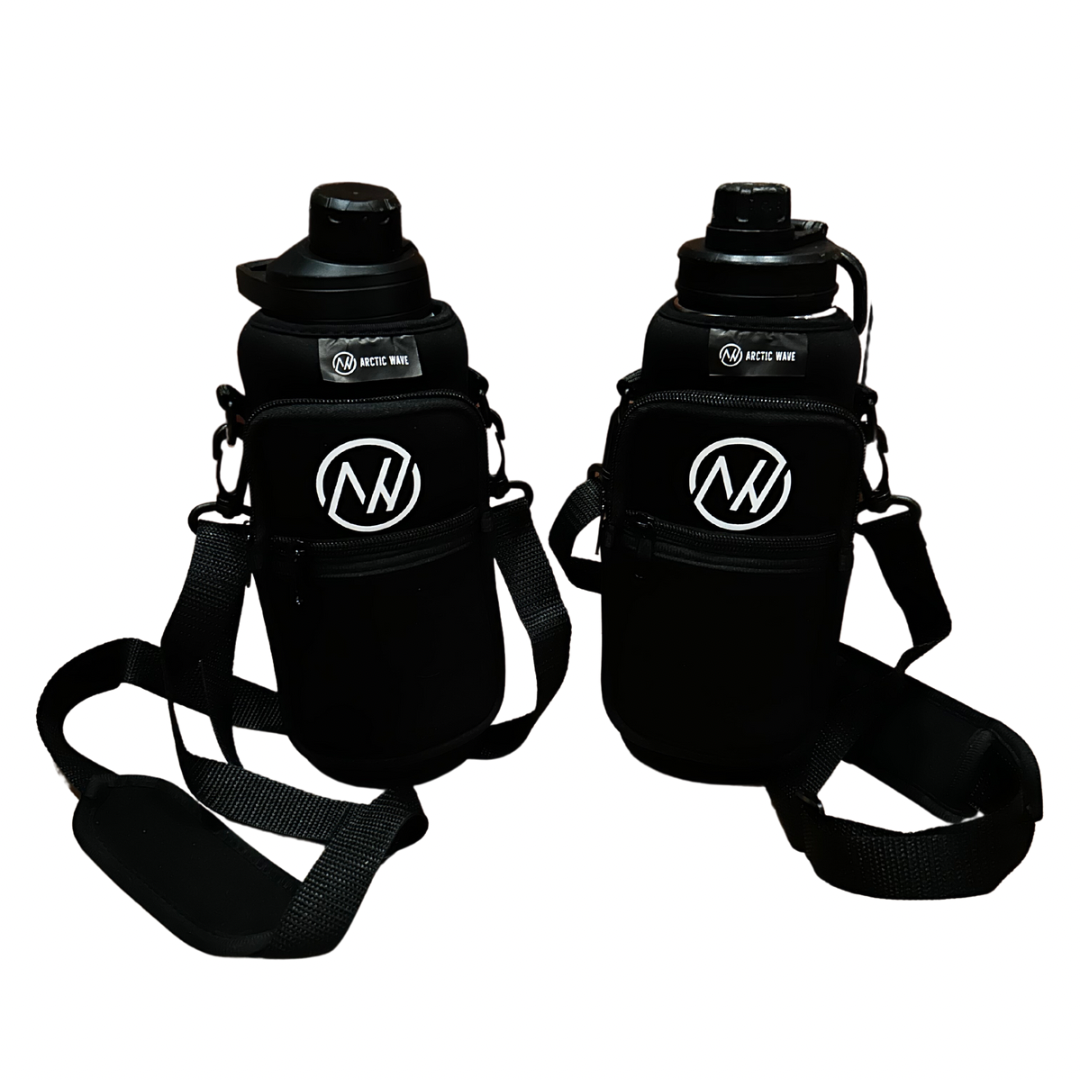 crossbody, cross-body, water bottle, cell phone case, cell phone holder, purse, bag, sling, hands-free