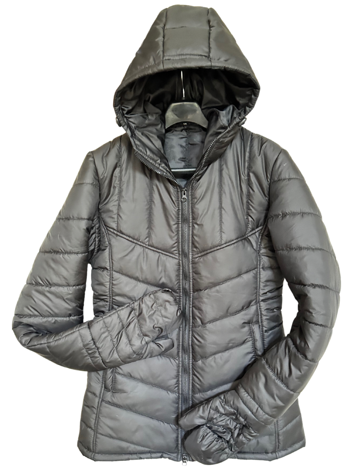 Winter coat with logo on arm best sale