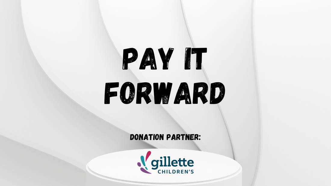 Our new Pay It Forward program we're launching