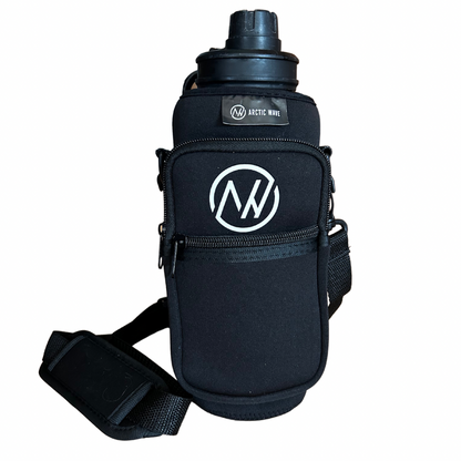 crossbody, cross-body, water bottle, cell phone case, cell phone holder, purse, bag, sling, hands-free, waterproof