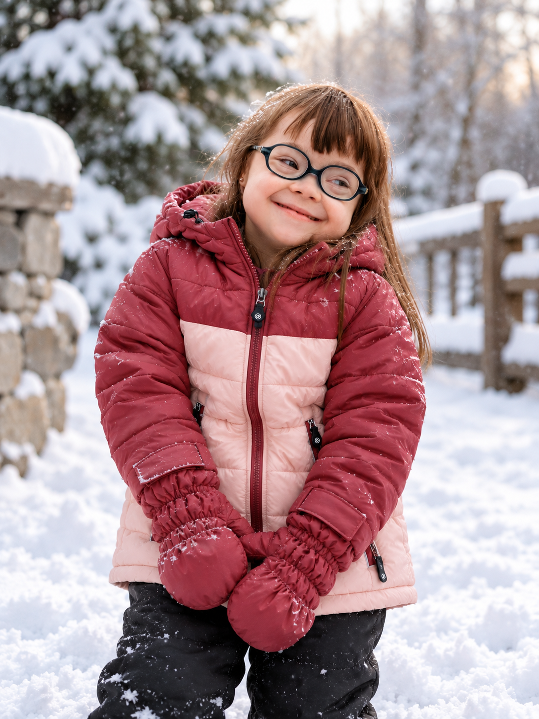 Youth Winter Mitt Coat - Enhanced Design