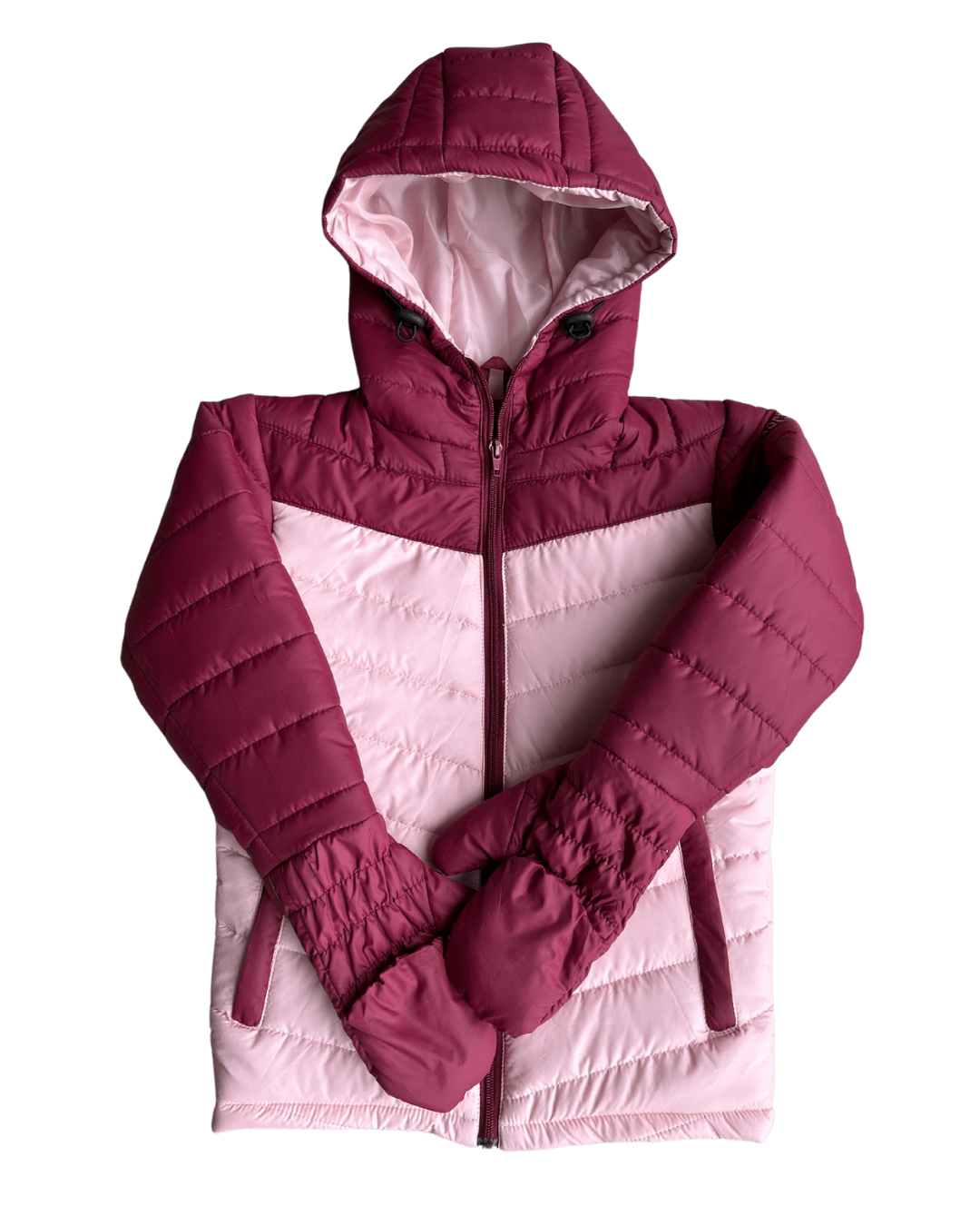 Boys coat 2025 with mittens